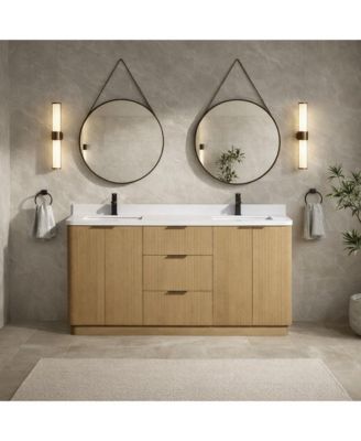 Calamigo 60" Bathroom Vanity Oak