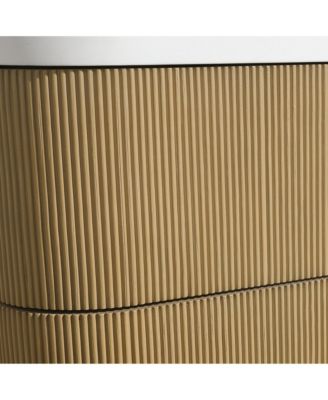 Chantal 42" Floating Bathroom Vanity Oak