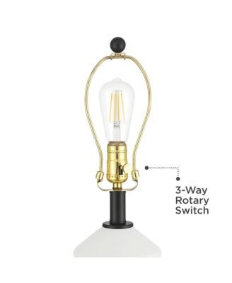 Lucy 26.5 High Glass Table Lamp with Dimmer