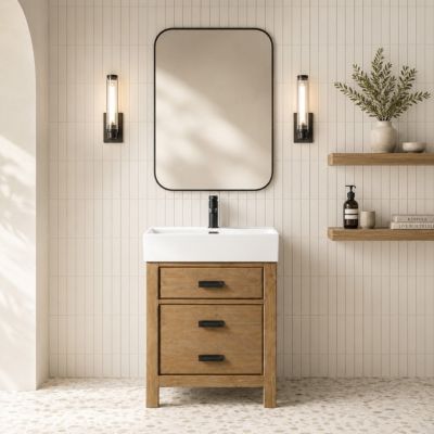 Ava 24" Bathroom Vanity Weathered