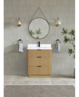 Calamigo 30" Bathroom Vanity Oak