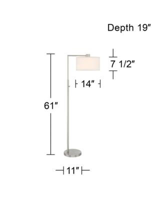 Colby Modern 61" Tall Standing Floor Lamps Set of 2 Lights