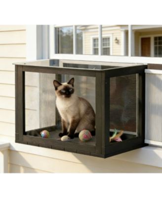 Large Outdoor Cat Enclosure for Backyard Patio Playpen