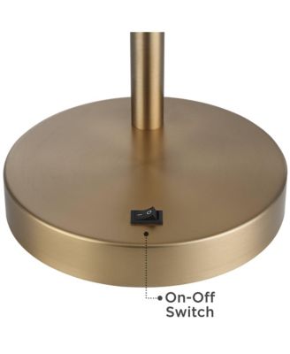 Colborne 28" Tall Mid Century Modern Desk Lamps Set of 2 USB Port Adjustable LED