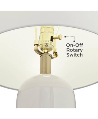 Draper 26" High Modern Coastal Table Lamps Set of 2