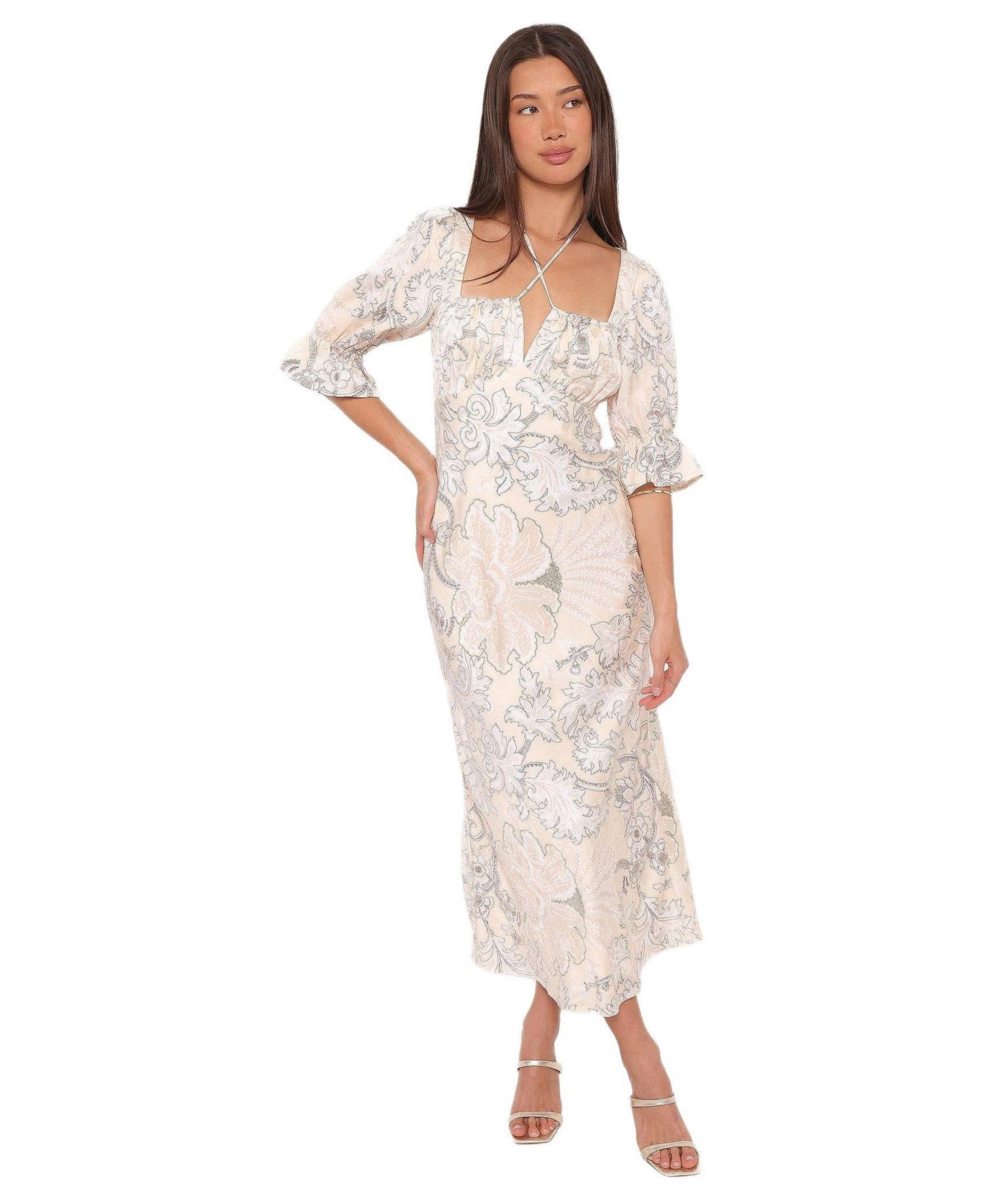 Women's Pauline Long Sleeve Maxi Dress