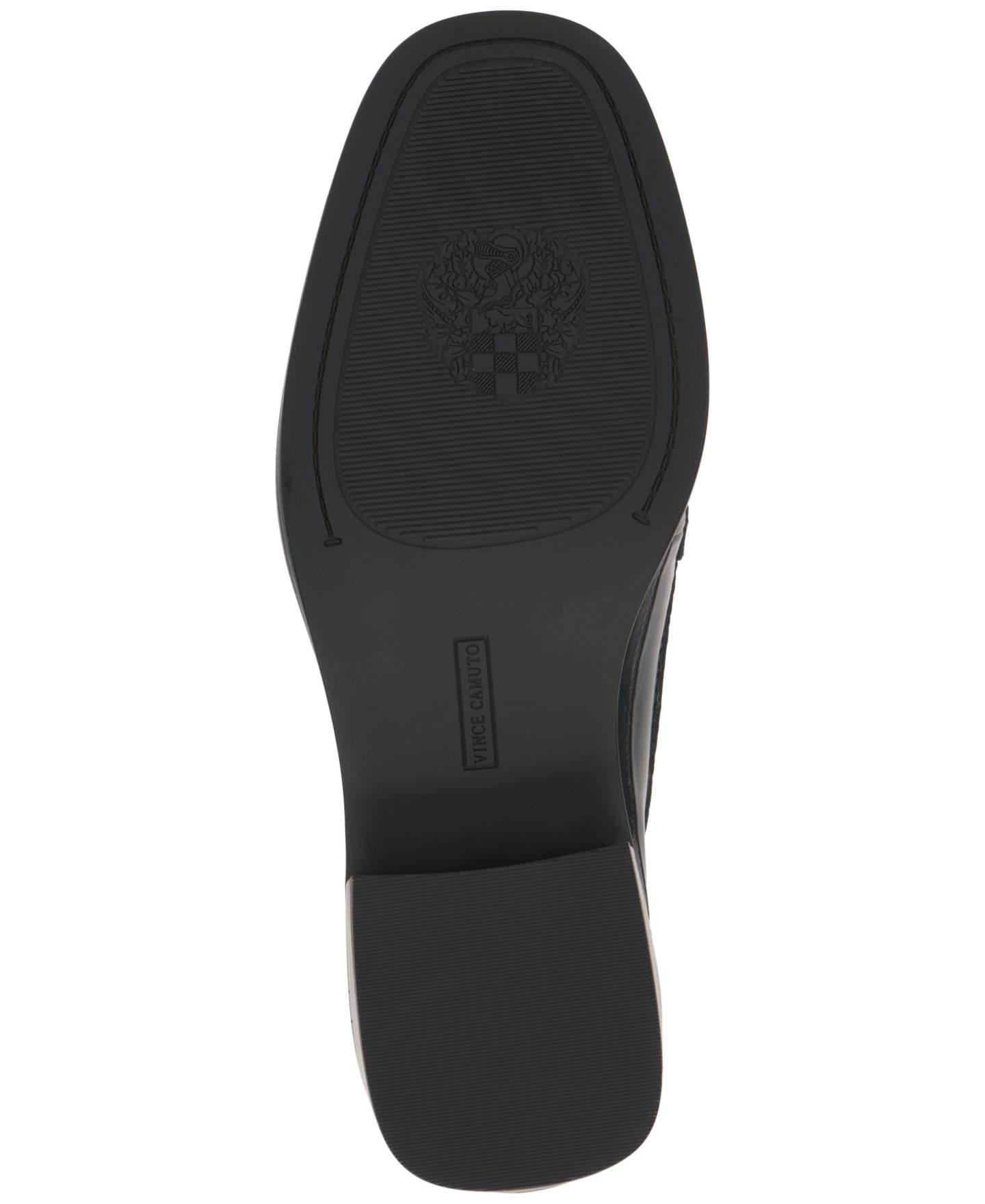 Женские туфли Vince Camuto Eshnie Block-Heel, цвет: Чёрный кожаный — фото 5