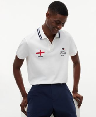 Men's Standard Country England Regular-Fit Polo