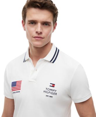 Men's Standard Country USA Regular-Fit Polo