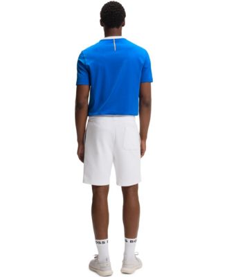 Men's Stretch-Cotton Italy Country Flag Logo T-Shirt