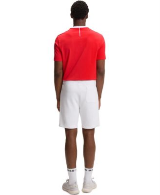 BOSS by Men's Stretch-Cotton Canada Country Flag Logo T-Shirt