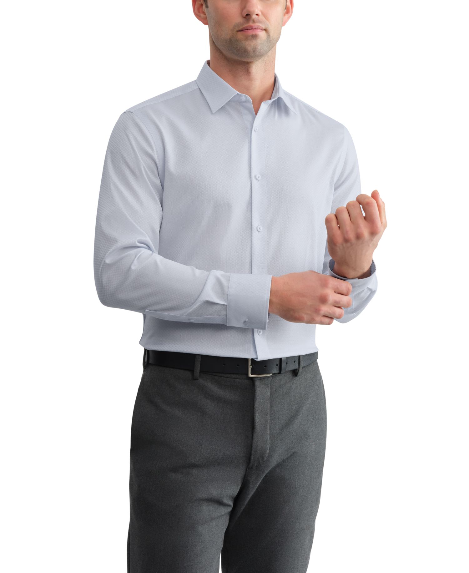 Refined Cotton Stretch, Men's Slim-Fit Dress Shirt