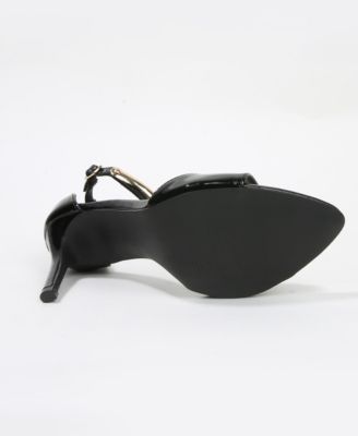 Women's Hunter Stiletto Sandals with Gold-Tone Metal Accent