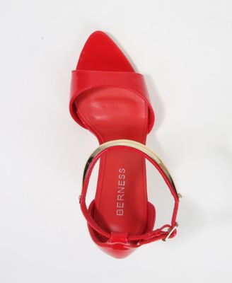 Women's Hunter Stiletto Sandals with Gold-Tone Metal Accent