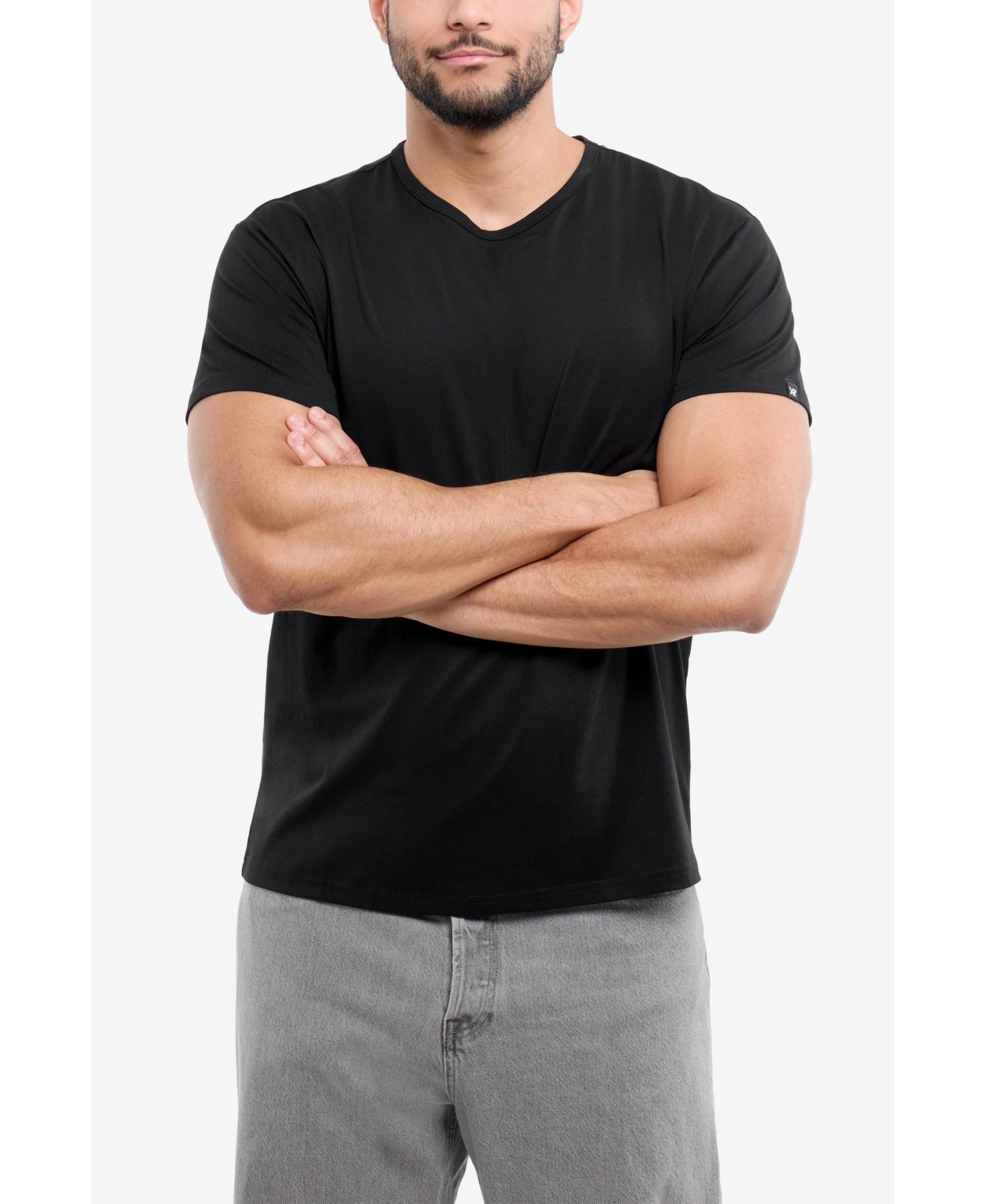 Men's Basic Crewneck Short Sleeve T-Shirt