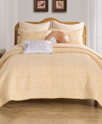 Granny Squares Reversible 2-Pc. Coverlet Set, Twin/Twin XL