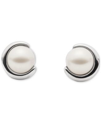 Cubic Zirconia & Crystal Harmony Stud Earrings