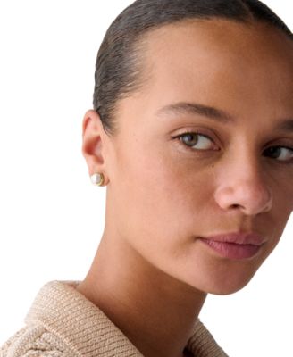 Cubic Zirconia & Crystal Harmony Stud Earrings