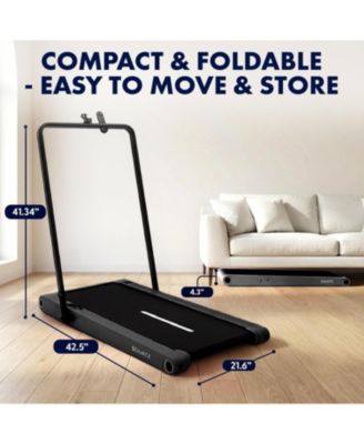 2-in-1 Walking Pad with Vibration Plates and Remote Control (SQWPVH15BK)