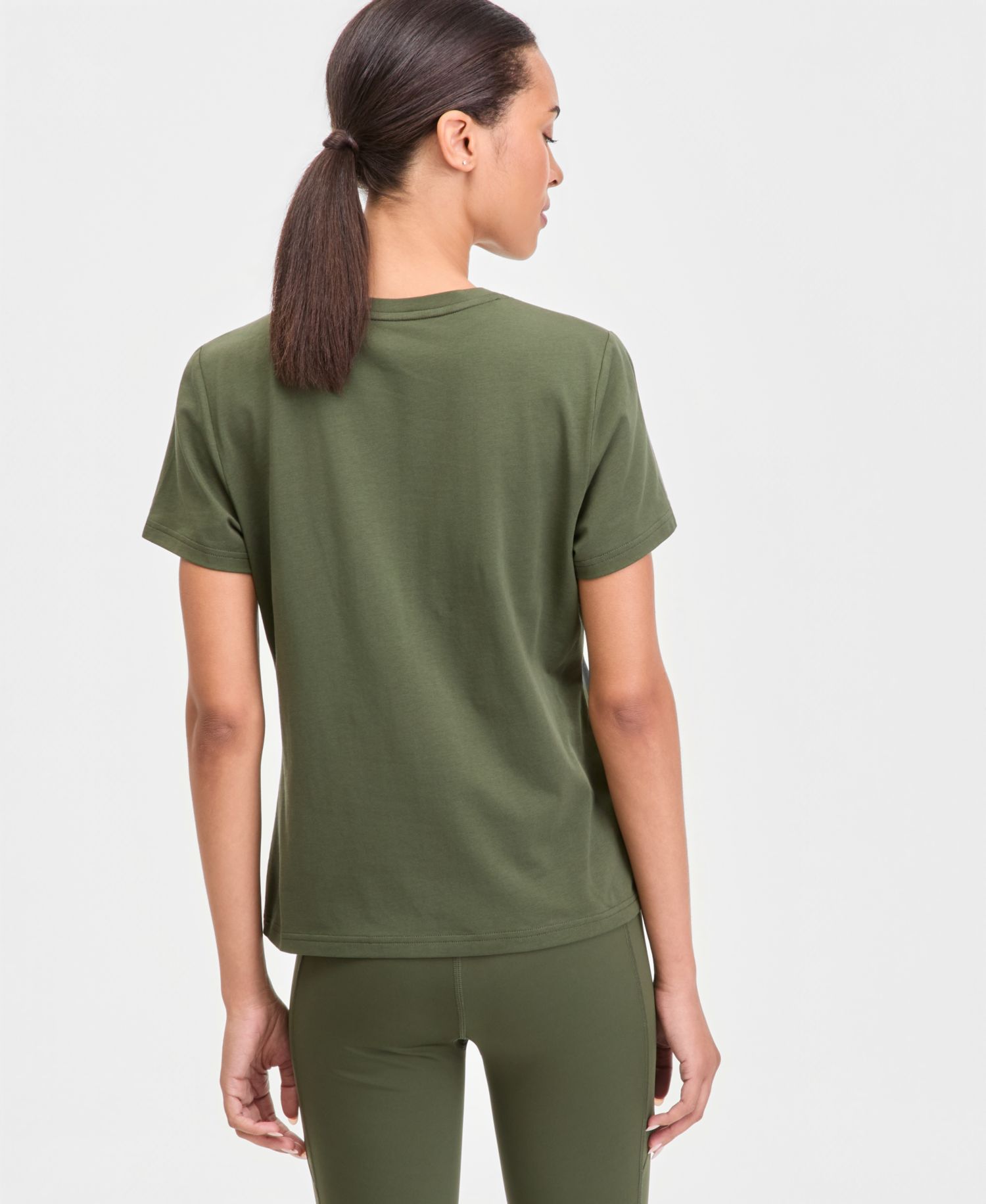 Plus Size Essential Cotton Short-Sleeve T-Shirt