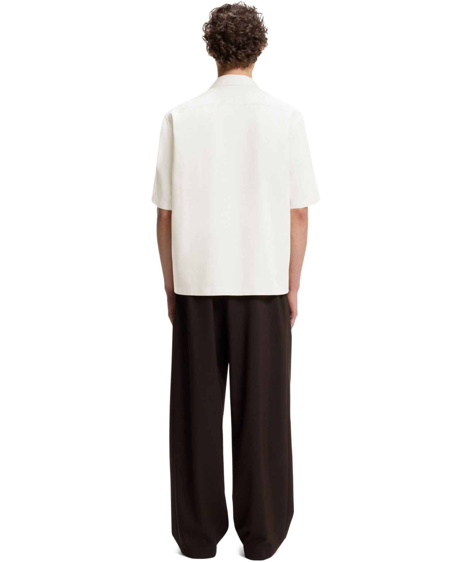 BECKHAM x BOSS Men's Relaxed-Fit Short-Sleeve Shirt