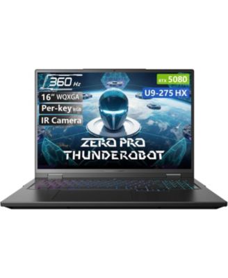ZERO Traditional Laptop Intel Core Ultra 9 64GB RAM NVIDIA GeForce RTX 5080 4TB SSD Storage Windows 11 Home 360Hz