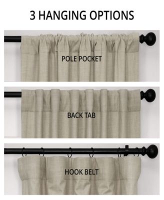 Performance Linen Hotel Blackout Curtain