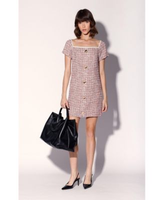 Women's Hayden Tweed Shift Mini Dress