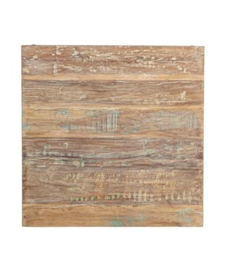 36" Wood Square Folding Table