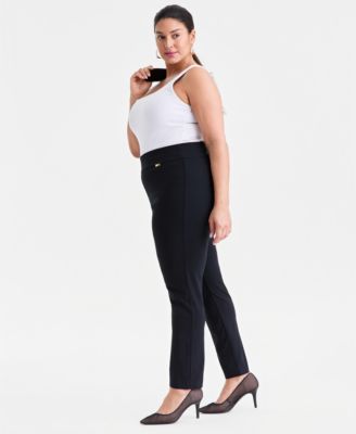 Plus Size Bengaline Skinny Pants