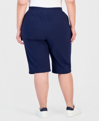 Plus Size Knit Pull-On Skimmer