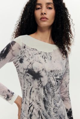 Women's Printed collage dress