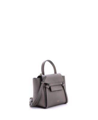 Nano Belt Bag Textured Leather