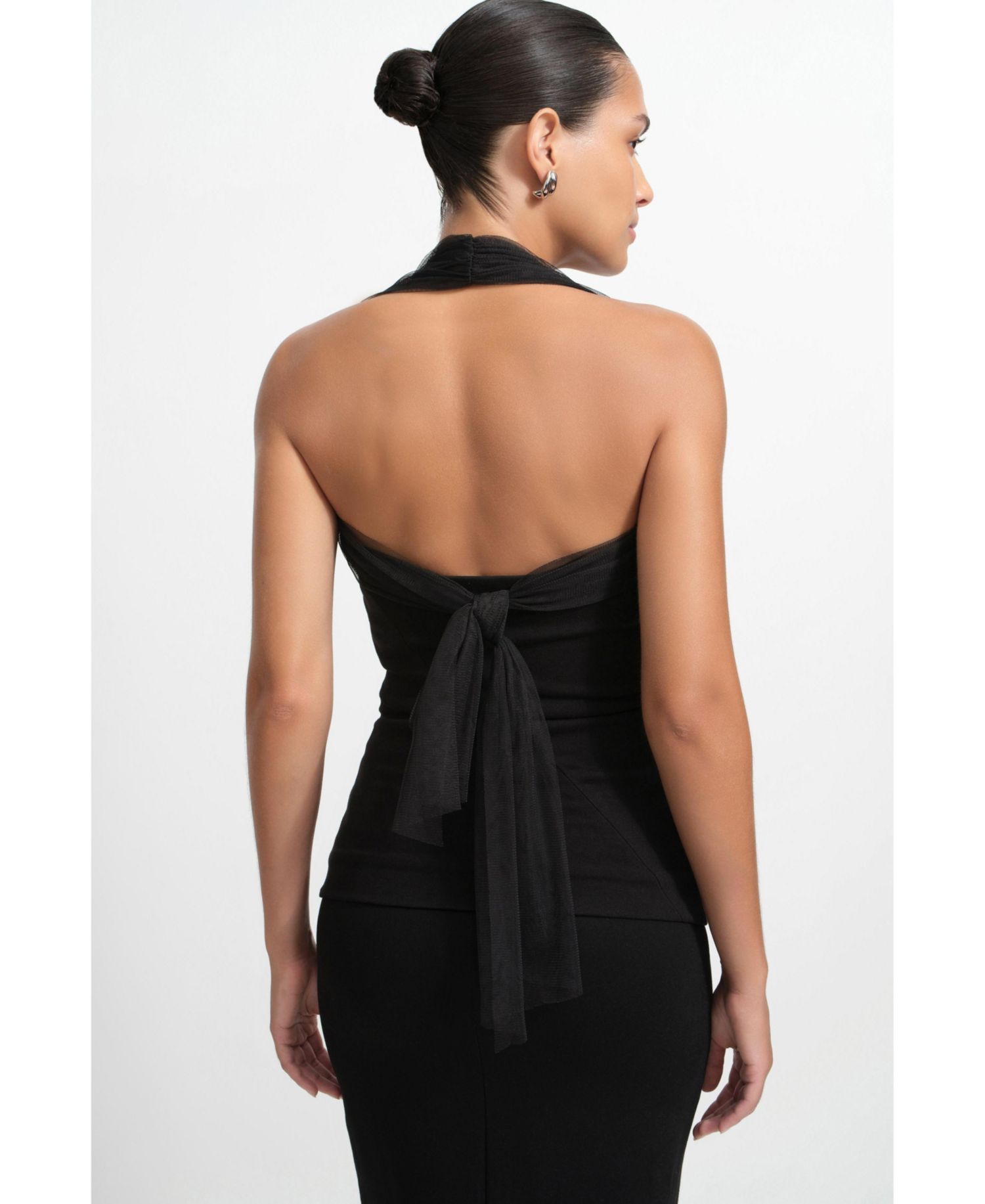 Women's Orla Convertible Multi-Wear Strapless Top with Mesh Sash