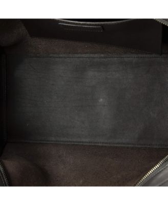 Small Monogram Cabas Downtown Leather with Embossed Leather