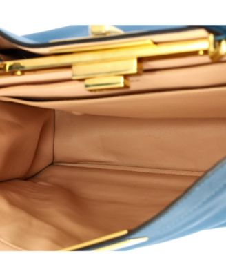 Medium Peekaboo ISeeU Bag Leather