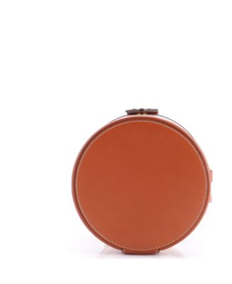 Medium Tambour Bag Triomphe Coated Canvas