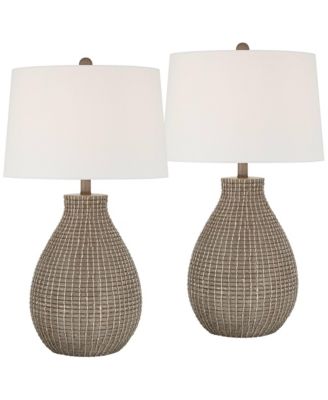 Adelyn 28" High Gourd Table Lamp Set of 2