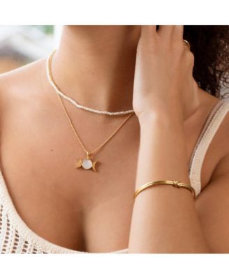 Little Things Pearl Chain sterling silver