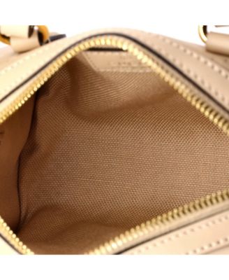 Super Mini Convertible Boston Bag Jumbo GG Embossed Leather