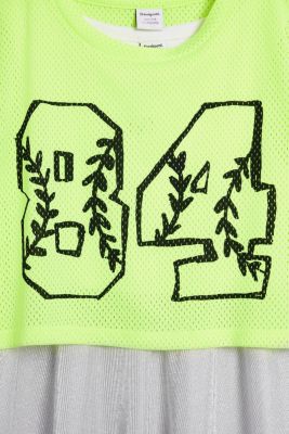 Girls Double layer rugby dress