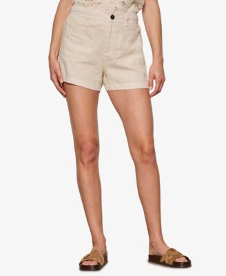Women's Linen Pull-On Marine Shorts