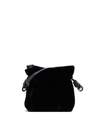 Small Flamenco Knot Bag Velvet