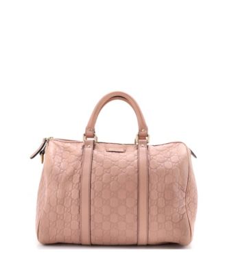 Medium Joy Boston Bag Guccissima Leather