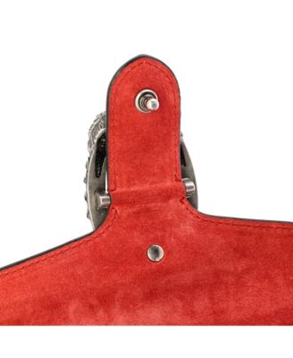 Small Dionysus Bag GG Coated Canvas with Crystal Embellished Metal