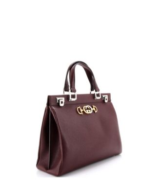 Medium Zumi Top Handle Bag Leather