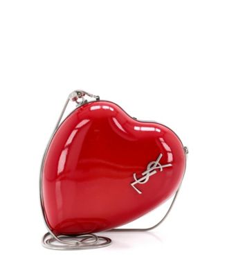 Small Love Heart Chain Box Clutch Patent