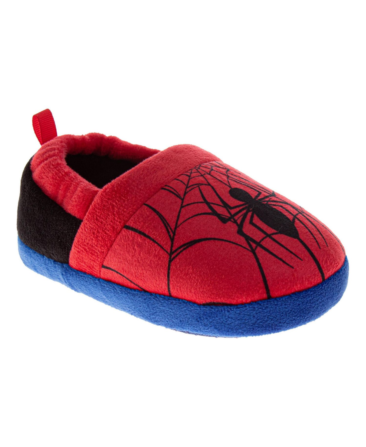 Toddler Marvel Spiderman Kids' Slippers Cozy, Plush, and Fun House Footwear