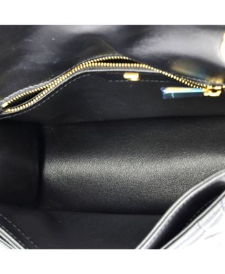 Medium Gancini Turnlock Flap Bag Gancini Quilted Leather