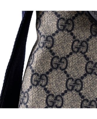 Small Flap Messenger GG Coated Canvas